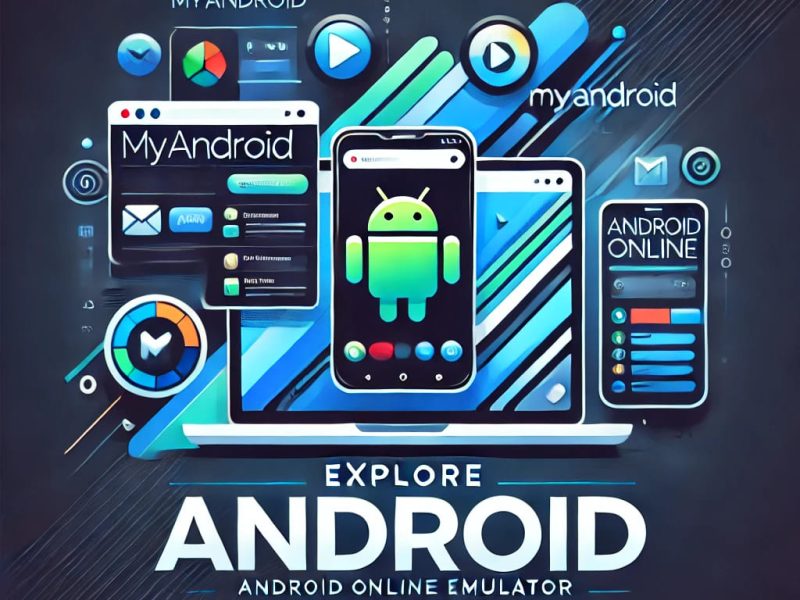 myAndroid Android Online Emulator is a fantastic tool to experience Android