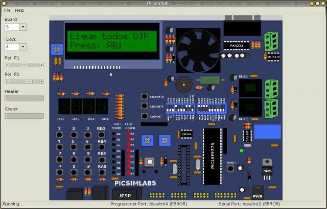 PICSimLab - PIC Simulator Laboratory