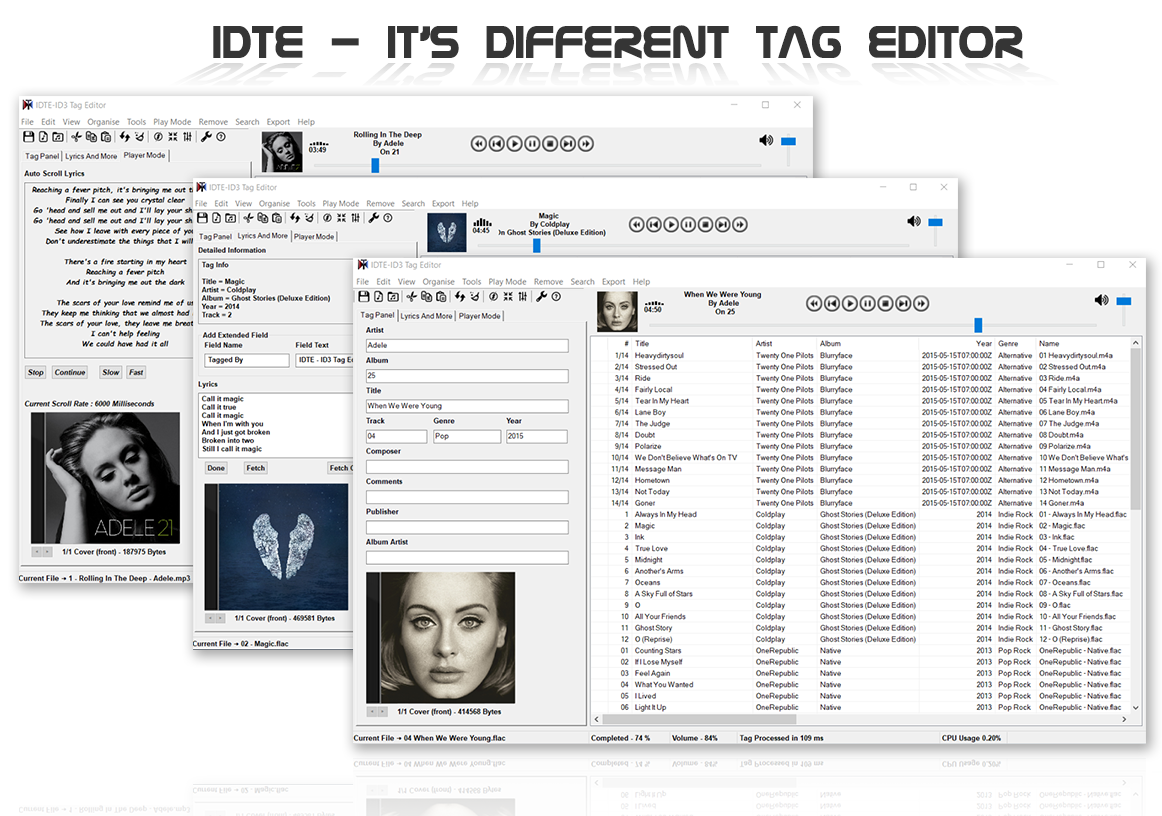 use itunes id3 tag editor for podcast