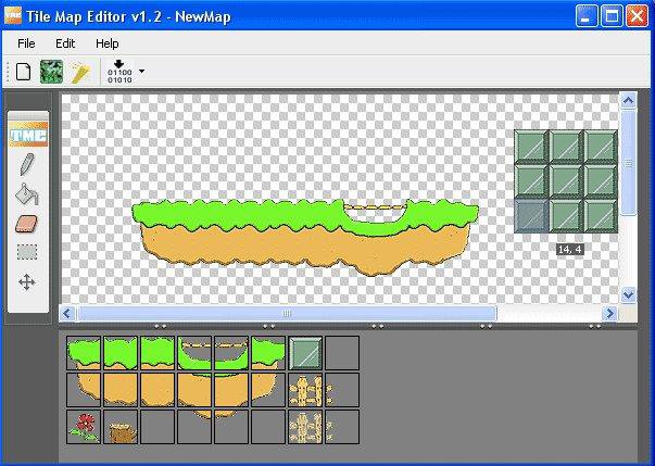 Tile Map Editor to run in Windows online over Linux online