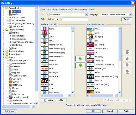 linux tv browser