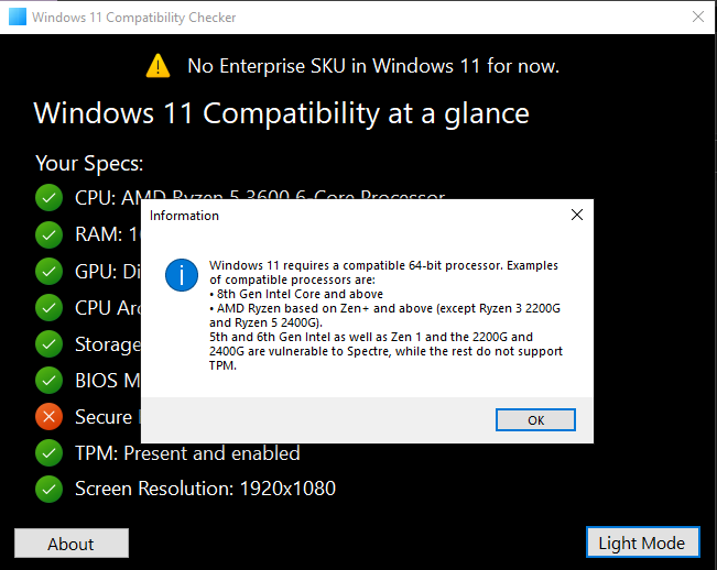 windows 11 check compatibility tool