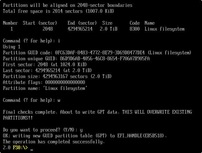 Gpt fdisk mac os как пользоваться