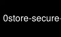 Exécutez 0store-secure-add dans le fournisseur d'hébergement gratuit OnWorks sur Ubuntu Online, Fedora Online, l'émulateur en ligne Windows ou l'émulateur en ligne MAC OS