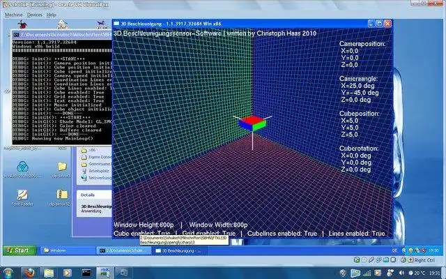 Загрузите веб-инструмент или веб-приложение 3D Accelerometer Gui для работы в Linux онлайн