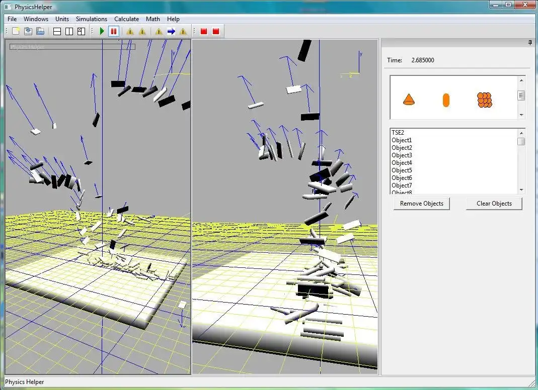 Download web tool or web app 3-DPhysicsSim