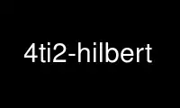 Run 4ti2-hilbert in OnWorks free hosting provider over Ubuntu Online, Fedora Online, Windows online emulator or MAC OS online emulator