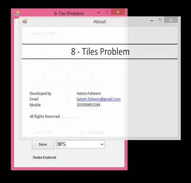 Download web tool or web app 8-Tiles to run in Windows online over Linux online