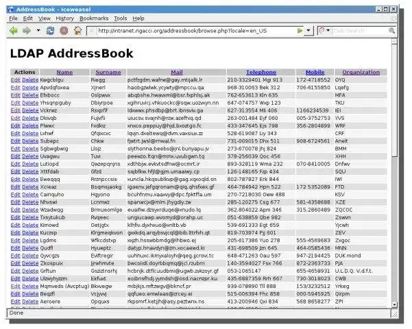 Download web tool or web app ABLdap