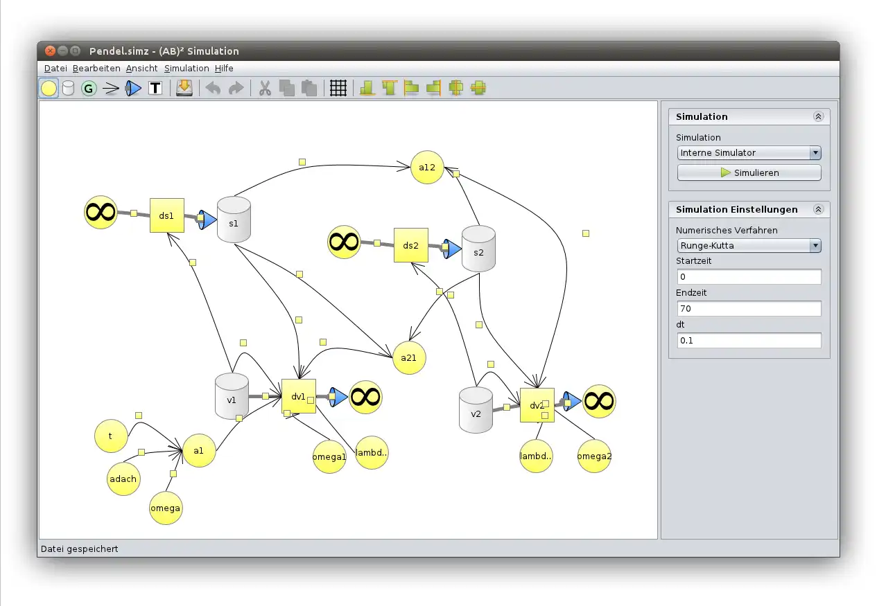 Download web tool or web app (AB)² Simulation to run in Linux online