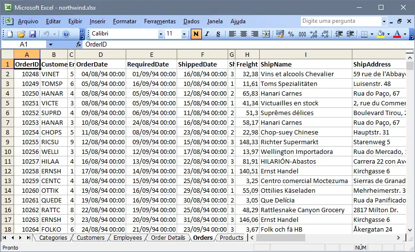 Download web tool or web app Access2Excel