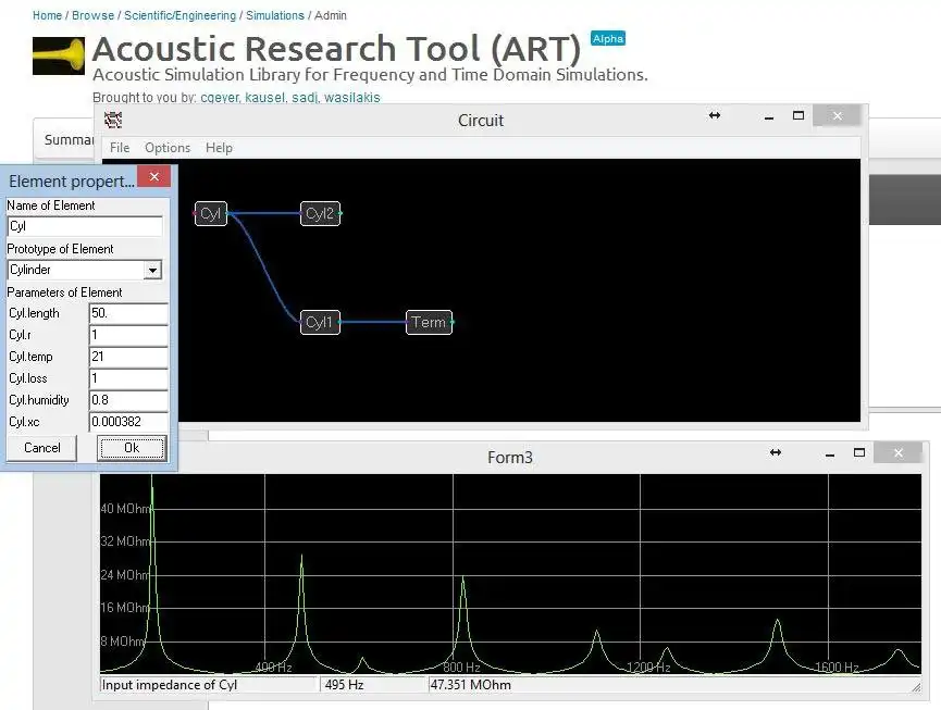 Download web tool or web app Acoustic Research Tool (ART)