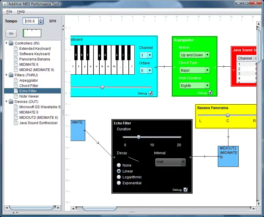 Download web tool or web app Additive MIDI Performance Tool
