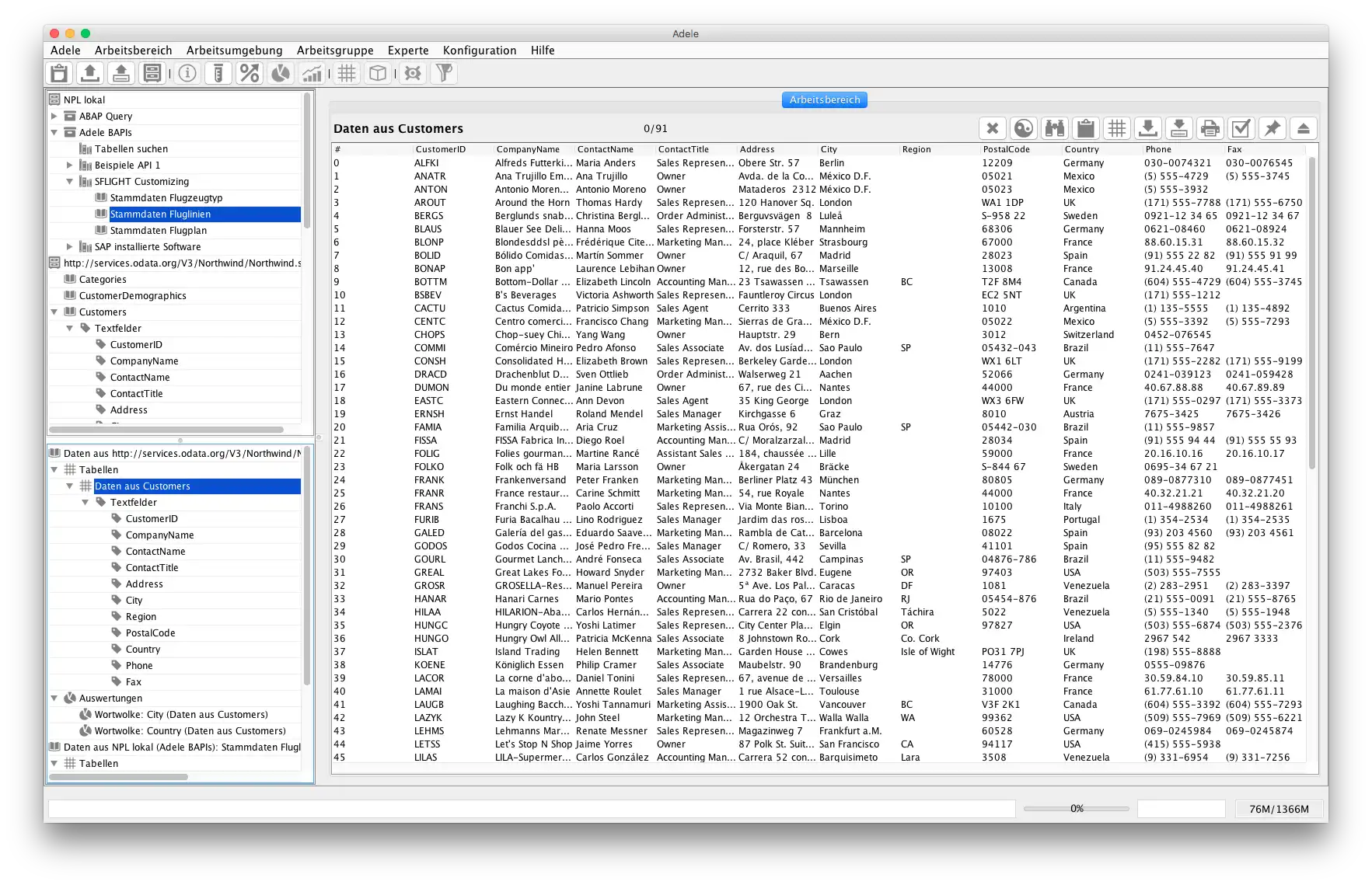 Download web tool or web app Adele to run in Windows online over Linux online