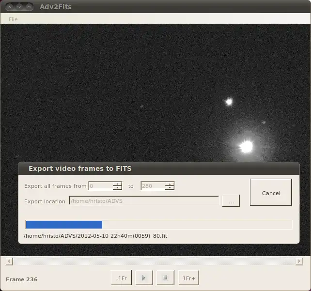 Download web tool or web app ADV2FITS to run in Linux online