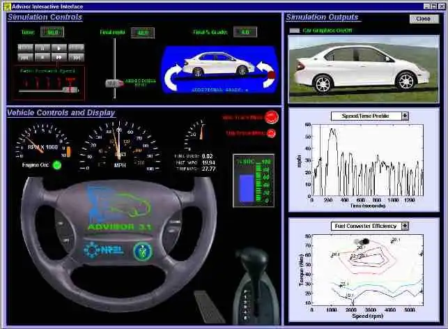 Download web tool or web app Advanced Vehicle Simulator to run in Windows online over Linux online