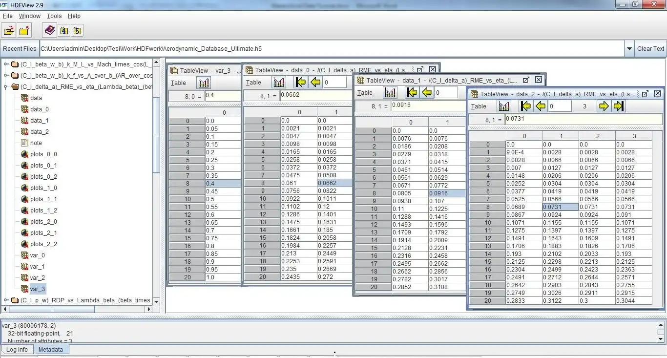 Download web tool or web app AeroDataBase