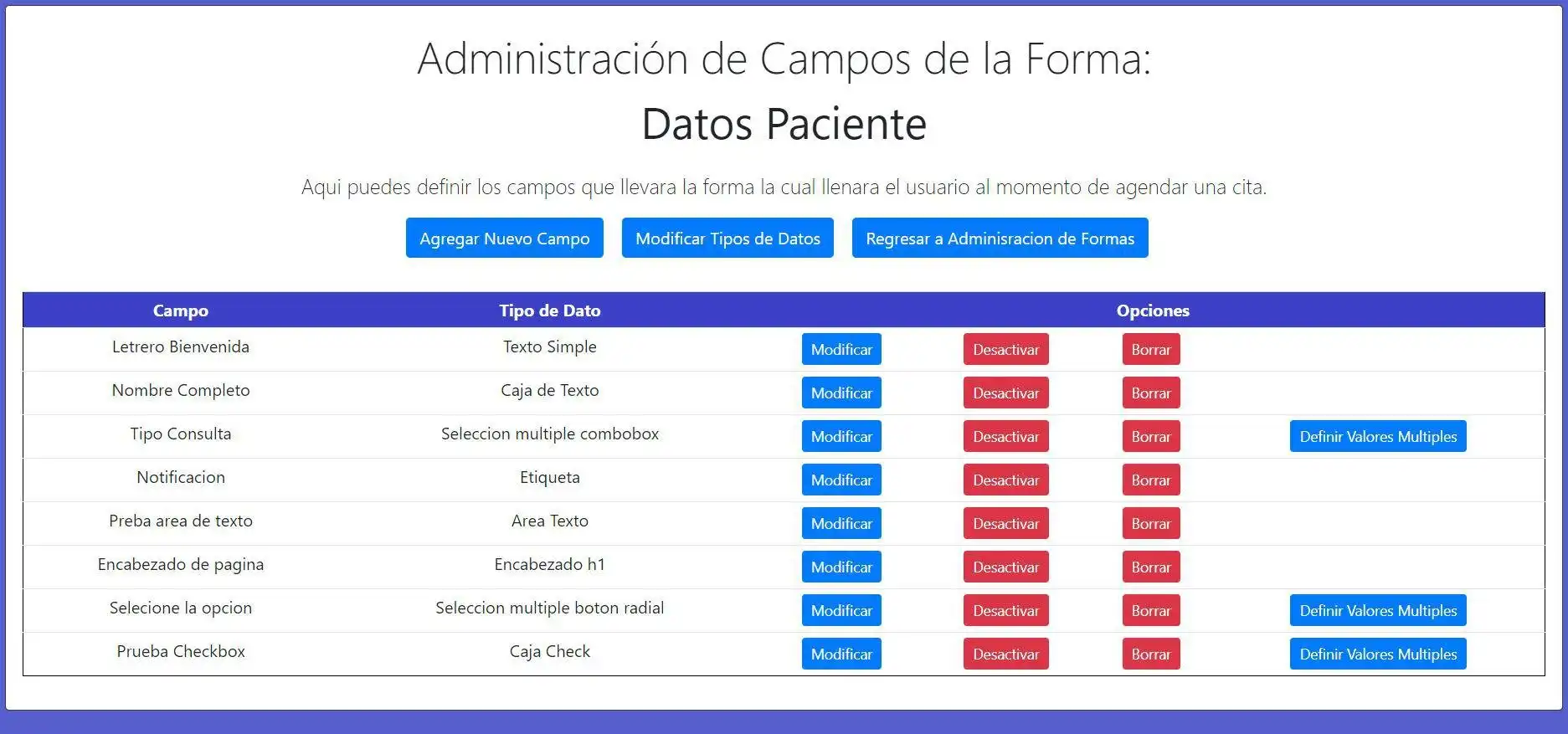 Download web tool or web app Agenda y Reservacion de Citas