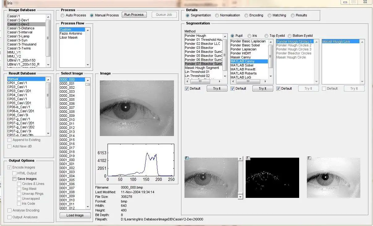 Download web tool or web app A Generic Platform for Iris Recognition