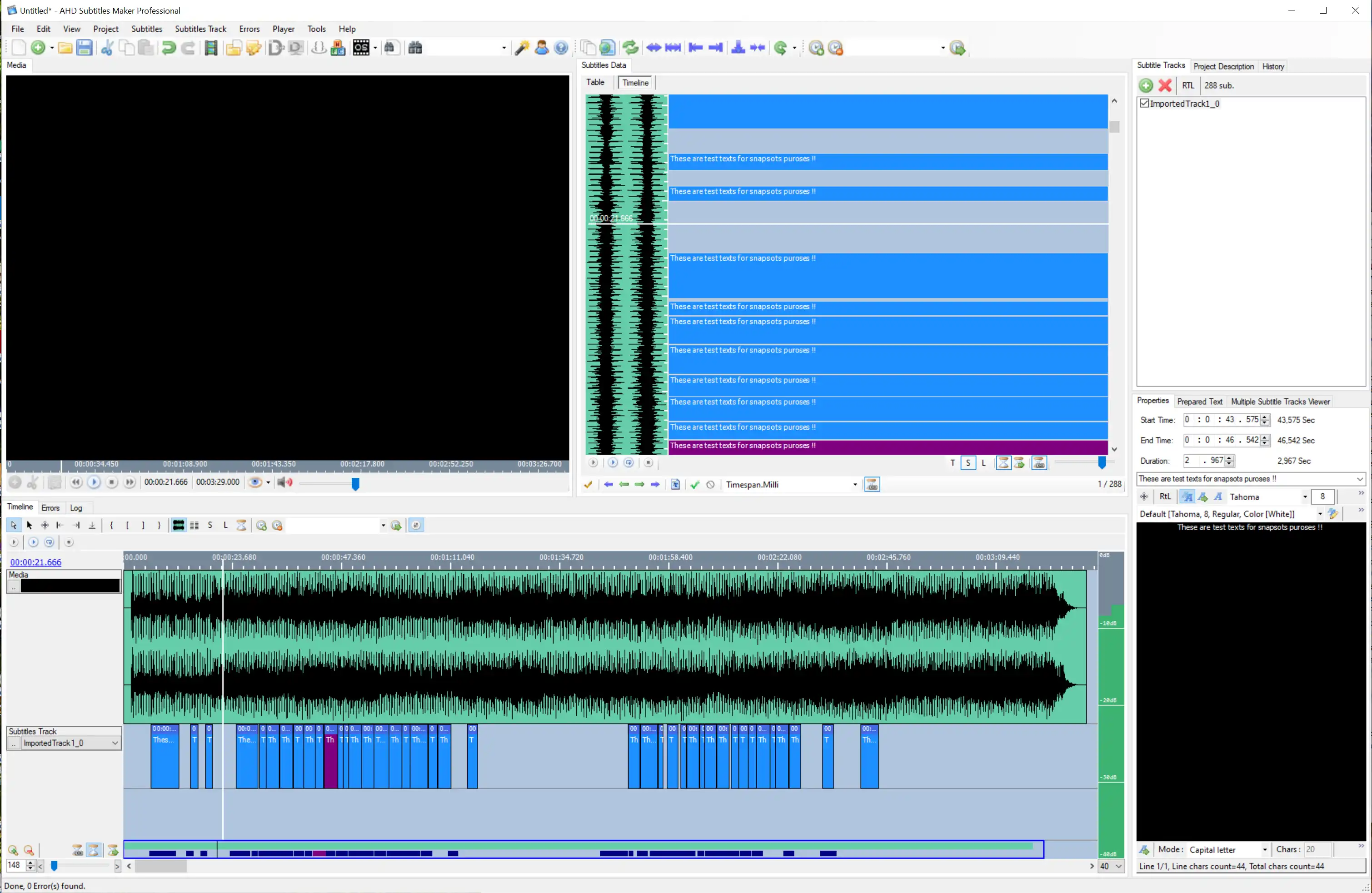 Descargue la herramienta web o la aplicación web AHD Subtitles Maker