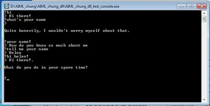 Download web tool or web app AIML_chung to run in Windows online over Linux online