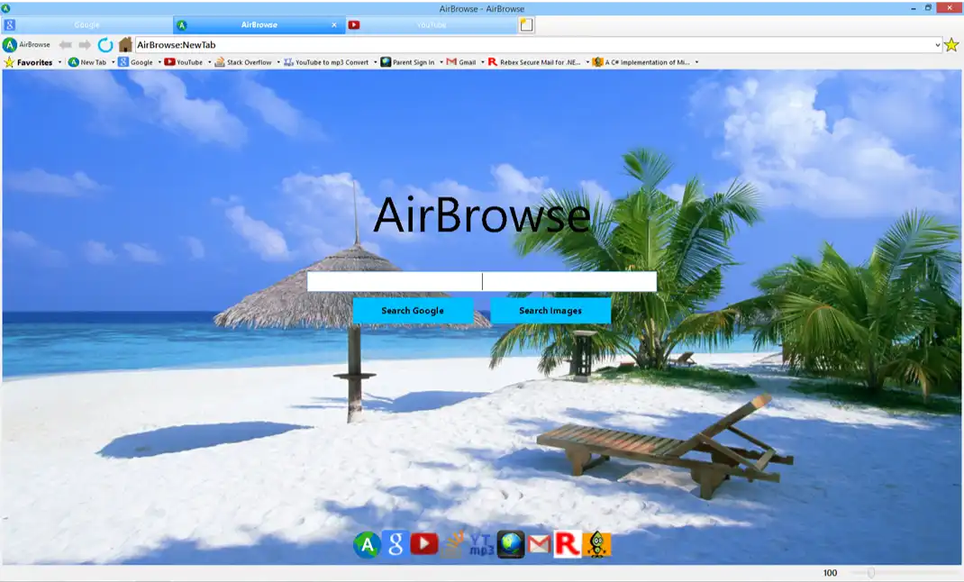 Download web tool or web app AirBrowse