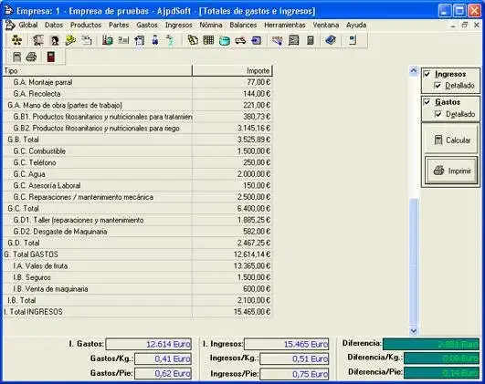 Download web tool or web app AjpdSoft Farm Management