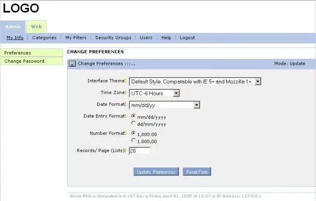 Download web tool or web app Akorn Rapid Development System