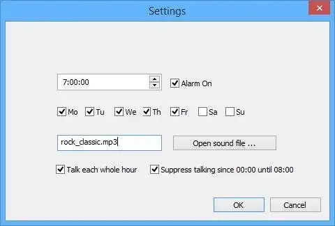 Unduh alat web atau aplikasi web Jam Alarm untuk Windows