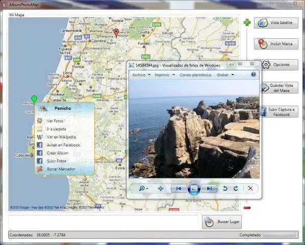 Download web tool or web app AlbumPhotoMap