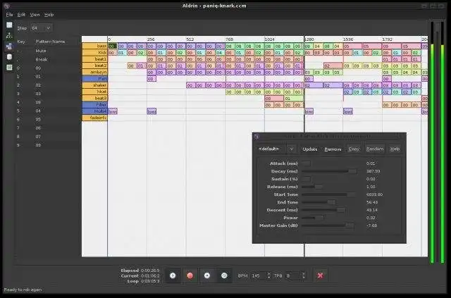 Download web tool or web app Aldrin Modular Sequencer