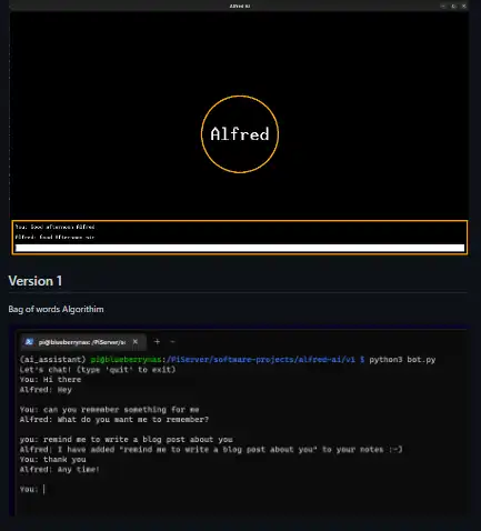 Download web tool or web app alfred-ai