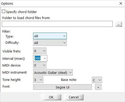 Download web tool or web app Alternate Chord 1.840