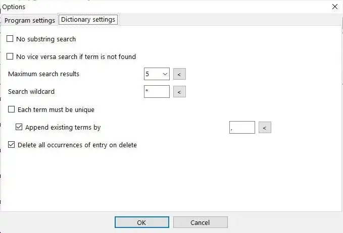 Download web tool or web app Alternate Dictionary 3.010