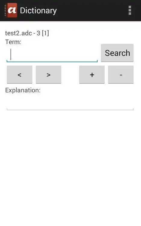 Download web tool or web app Alternate Dictionary Android 1.660