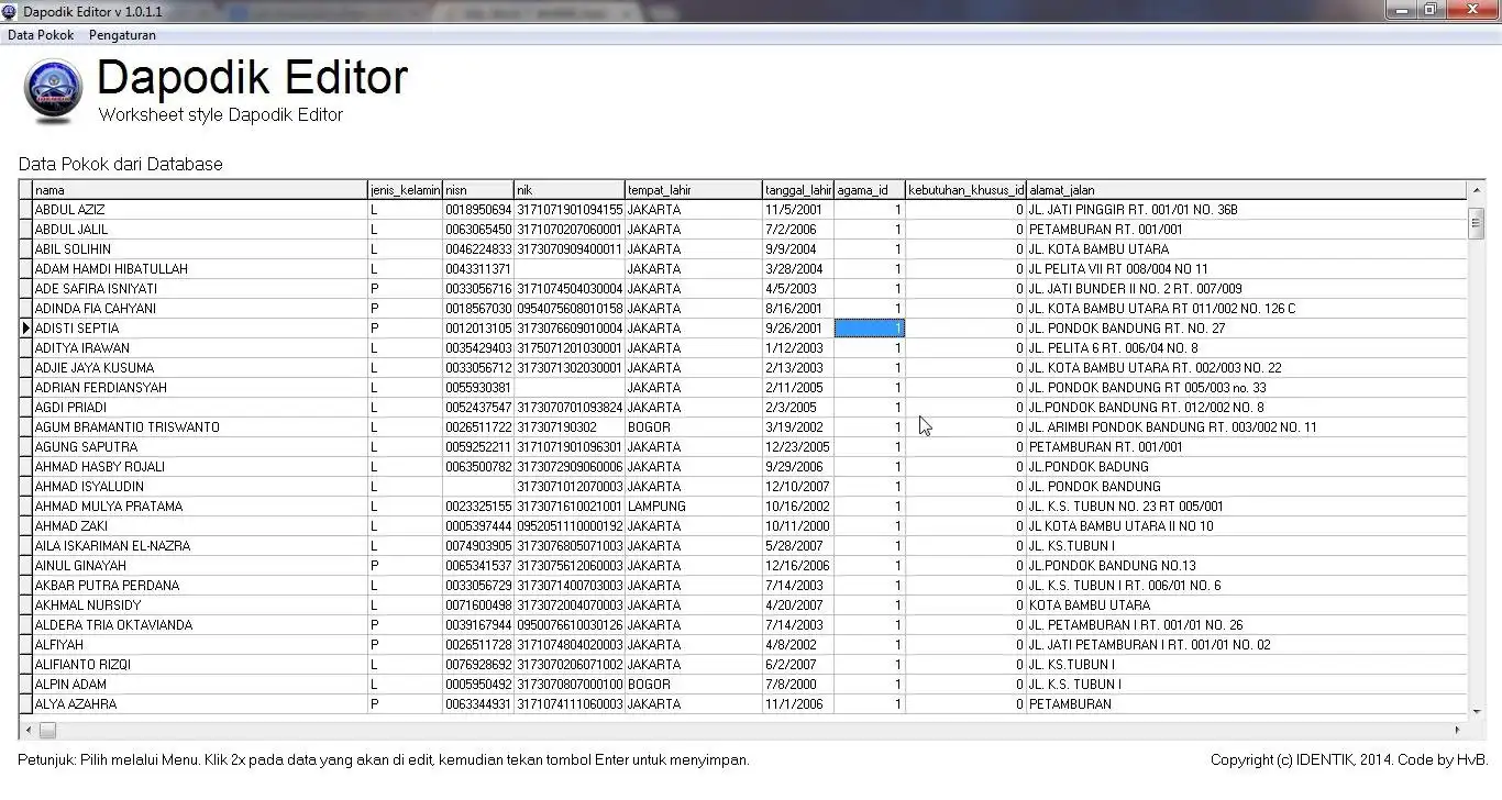 Download web tool or web app Amplop (d/h. DapodikEditor)