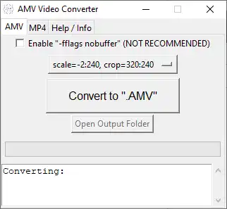 Download web tool or web app AMV-Converter