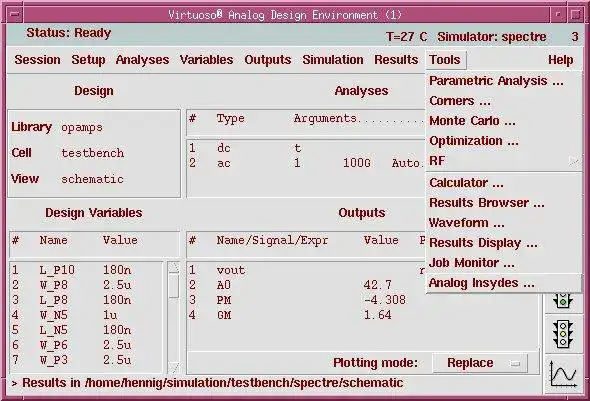 Download web tool or web app Analog Insydes Add-Ons to run in Windows online over Linux online