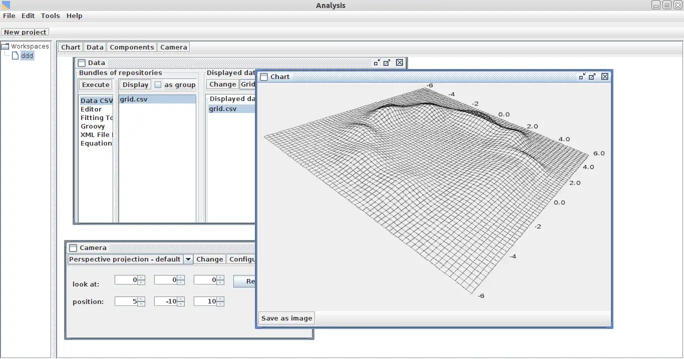 Download web tool or web app Analysis to run in Linux online