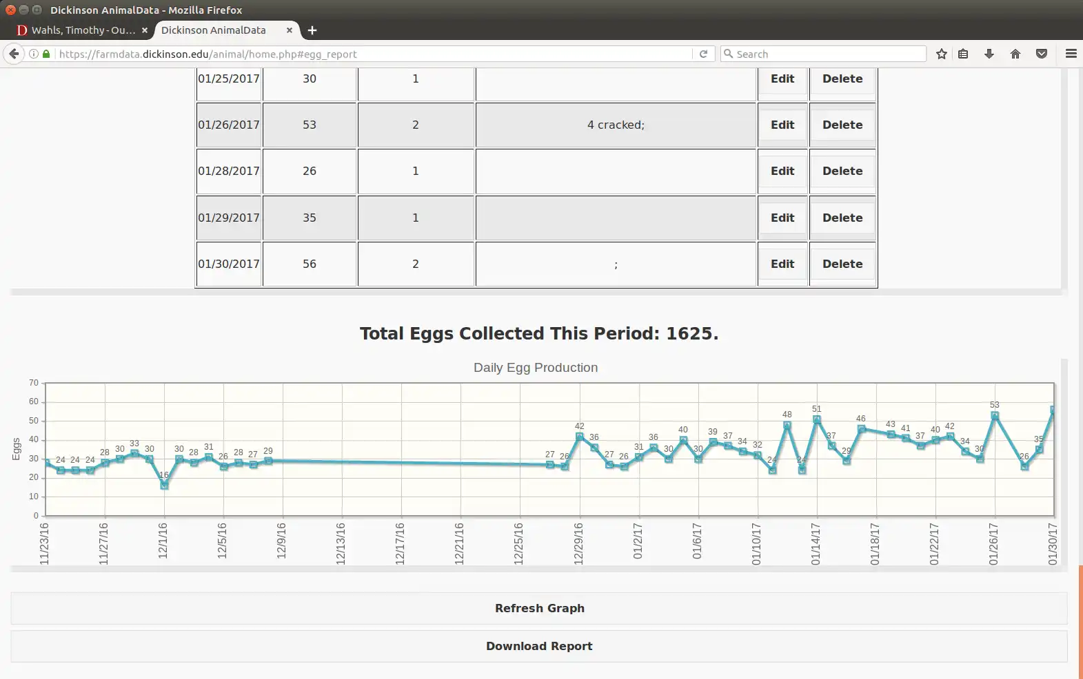 Download web tool or web app AnimalData