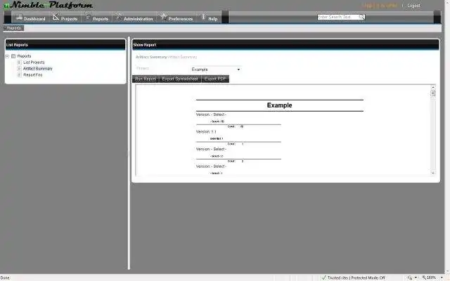 Download web tool or web app aNimble Platform