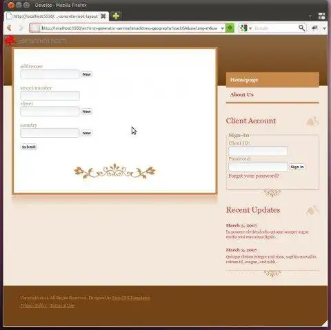 Download web tool or web app animo