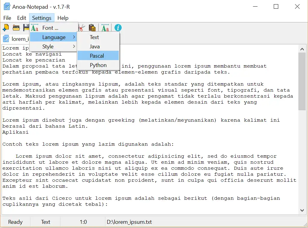 Download web tool or web app Anoa Notepad