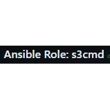 Free download Ansible Role s3cmd Linux app to run online in Ubuntu online, Fedora online or Debian online