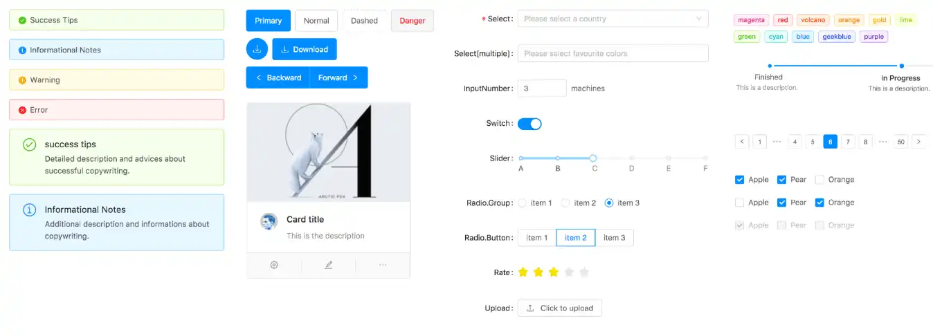 Download web tool or web app Ant Design Vue