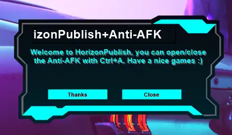 Web ツールまたは Web アプリのダウンロード Anti-AFK For Roblox