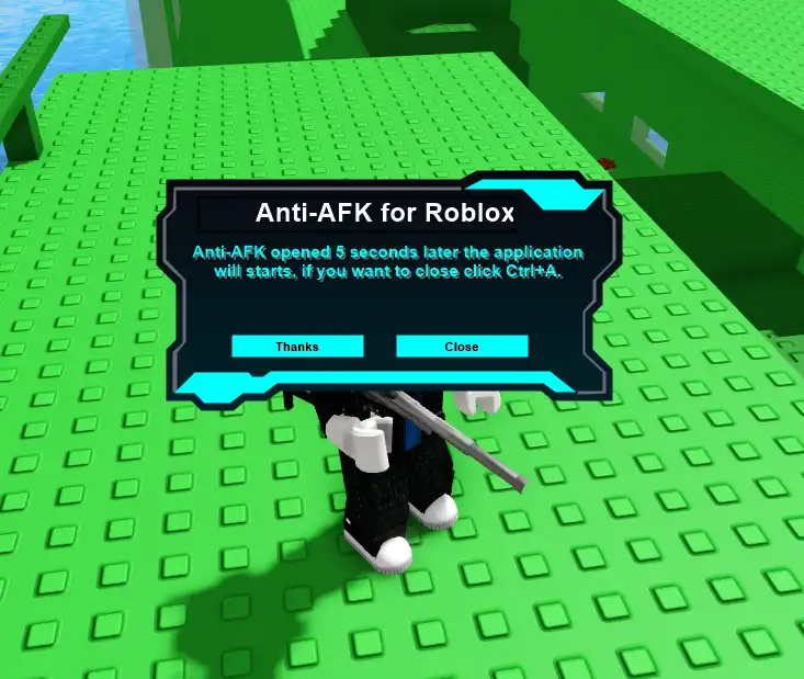 Web ツールまたは Web アプリのダウンロード Anti-AFK For Roblox