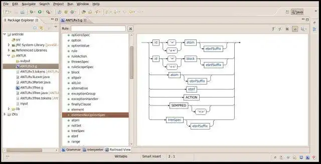 Download web tool or web app ANTLR IDE