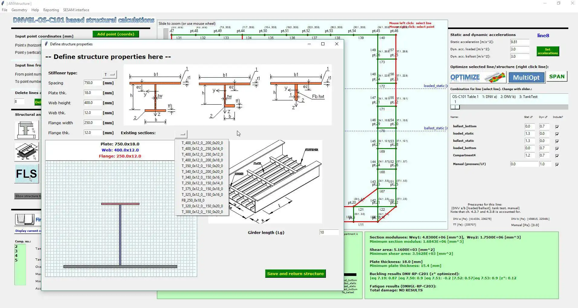 Download web tool or web app ANYstructure