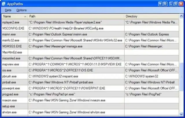 Download web tool or web app AppPaths